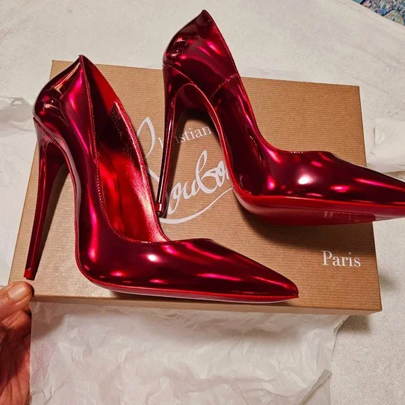 Christian Louboutin So Kate 120 Patent Psychic